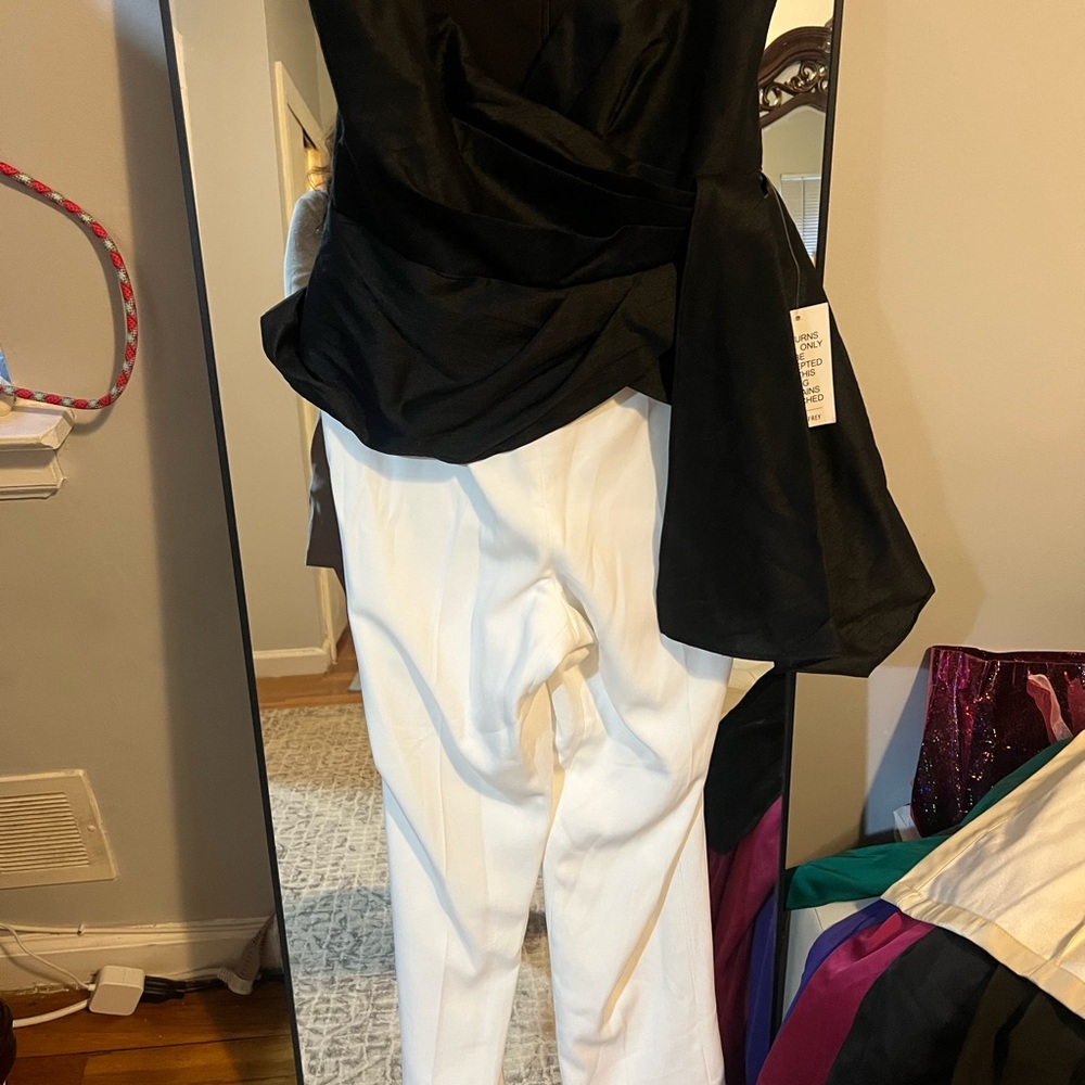 JAYGODFREY Black and White NWT Jumpsuit